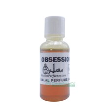 Aceites corporales perfume aromático religioso premium OBSESSION botella de 1 oz y 0,5 oz