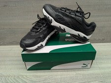 Zapatos para correr y caminar negros reflectantes PUMA Cell Venom - talla 9,5 - 369701 01
