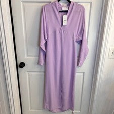 Vestido midi lila talla 2 para mujer ASOS DESIGN
