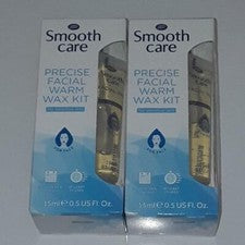2x Botas Cuidado Suave Preciso Facial Sensible Piel Caliente Kit de Cera 15 ml Totalmente Nuevo
