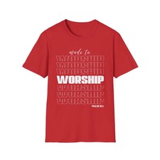 Camiseta Hecha para Adorar Salmo 95:4
