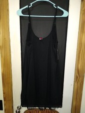 mujer negro universal moda camisa vestido playa ropa talla xl nuevo