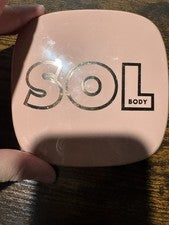 Polvo facial corporal brillante Colourpop Sol rosa champán edición limitada nuevo