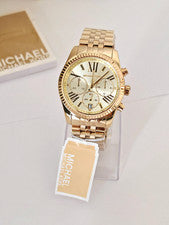 Montre Michael Kors Lexington Bracelet Doré Inoxydable MK5556 pour femme