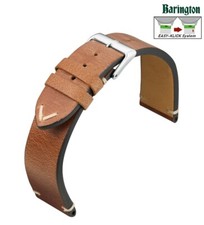Correa de reloj Barington Easy-Klick Pull-Up modelo vintage coñac 20 mm