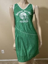 Vestido Solero Para Mujer Verde Poliéster Informal Verano Elastizado Ajustado Forrado Talla M