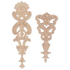 2 piezas calcomanías de madera exquisitas para decoración de la casa decoración de la cocina detalles del hogar