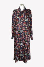 Vestido mujer Postyr talla 36 multicolor NUEVO vestido recto vestido camisero vestido