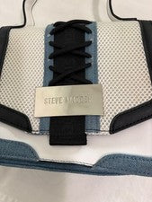 Steve Madden BDiego Denim Zapatilla Bolso Cartera Sin Bandolera Correa Asa Superior Nuevo sin Etiquetas