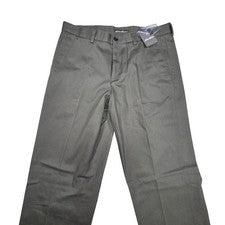 Pantalones chinos Eddie Bauer para hombre 35 x 40 sin dobladillo nuevos con etiquetas algodón verde oliva Gorpcore
