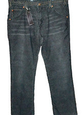 Pantalones de mezclilla de pana de algodón marrón negro XRAY para hombre talla US 38