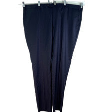 Santorelli Roma Lana Super 110 Forrada Pierna Recta Para Hombre Talla 48 Azul Marino 48X39 Nuevo Con Etiquetas