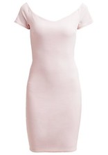 Vestido para mujer con hombros descubiertos talla S, M, L del Reino Unido