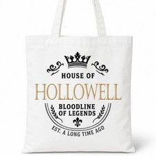 Bolso de Mano House Of HOLLOWELL Nombre Familiar Blanco Regalo de Cumpleaños