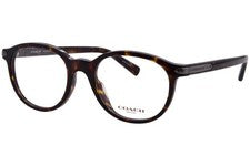 Anteojos Coach HC6167U 5120 para hombre tortuga/punmetal borde completo forma redonda 51 mm