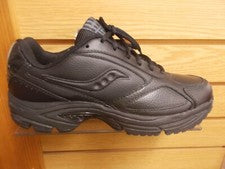 ZAPATO PARA CAMINAR SAUCONY OMNI ESTABLE HOMBRE NEGRO ANCHO ANCHO TALLA 8 NUEVO (4261-2)