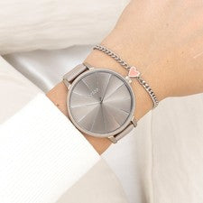 Oozoo Mujer Pulsera Reloj Relojes Analógico Cuero Topo Braun