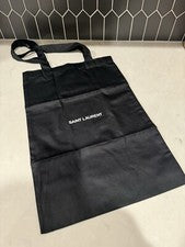 NUEVO AUTÉNTICO Bolso de Mano/Bolso de Compras de Tela Saint Laurent Paris