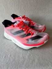 Adidas Adizero Adios Pro 3 Rosa Carbono Zapatos para Correr para Hombres Reino Unido 9 Nuevo sin Caja £220 RRP