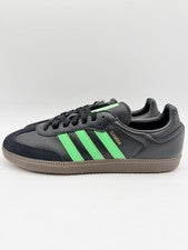 Adidas Hombre Samba OG Talla 12 Negro Goma Verde Gritando |JR0911|