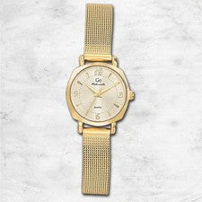 Girl Only Go Reloj de Pulsera Mujer Reloj Cuarzo Acero Inox Oro
