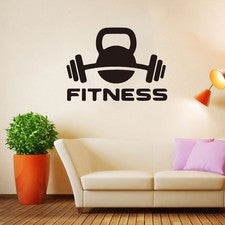 Murales de pared para decoración de sala de estar pegatinas decoración del hogar fitness