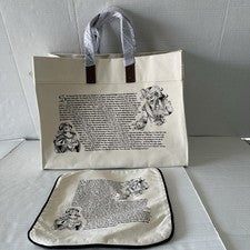 Bolso de Mano Love Story Edition Utility de Lona y Bolsa con Cremallera de Lona a Juego Nuevo sin Etiquetas