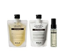 Juego de champú y tratamiento y suero para cuero cabelludo BULK HOMME para el cuidado del cabello para hombre