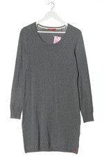 edc vestidos de punto gris claro talla 38