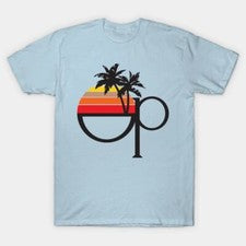 Camiseta Ocean Pacific Surf Moda Verano Vacaciones Mar Marino De Colección