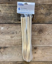 Simply Essential, Juego de utensilios de bambú de 6 piezas, nuevo en paquete
