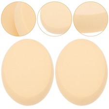 3 PIEZAS Esponjas de Maquillaje Base Polvo Facial Puff Belleza Cosméticos