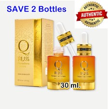 Juego de 2 paquetes de suero facial QRUSS Premium fórmula regular cuidado suave diario de la piel