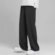 Nuevo Verano Para hombres Pantalones Largos Delgados Informales Pantalones Rectos Pantalones Sueltos Moda