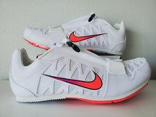 Nike Zoom LJ4 Salto Largo Pista Zapatos Picos Llave Hyperjade Talla 12 415339 101