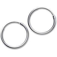 Plata de Ley 925 Pendientes Criollos Finos para Mujer y Hombre