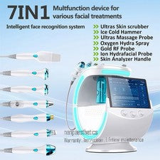 Máquina de Dermoabrasión Hidroeléctrica 7 en 1 Limpieza Profunda Cuidado de la Piel Hydra Spa Facial