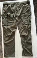 Pantalones ajustables utilitarios para hombre Smoke Rise NY verde oliva 4XL