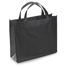 Bolso de Mano Negro Reutilizable No Tejido Ecológico Compras Comestibles