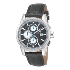 Reloj cronógrafo de cuarzo con esfera negra para hombre S. Coifman S. Coifman SC0251