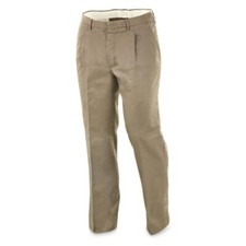 Pantalones chinos militares italianos originales caqui oscuro, L y XL, nuevos con etiquetas, envío gratuito