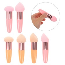 6 Piezas Maquillaje-Esponja-Aplicadores Belleza-Huevo-Esponja-Mezclador Maquillaje-Puff