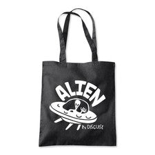 Bolso de compras Alien In Disguise Space OVNI para playa