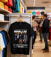 Camisa Good Detectives Great Partners Hudson And Rex 6º Aniversario 2019 2025