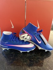NUEVO EN CAJA MODELO ELITE Nike Mercurial Superfly 10 Elite Racer Azul para hombres talla 7 mujeres 8,5