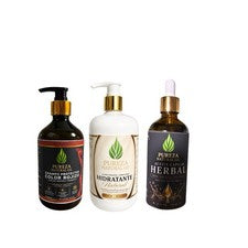 Pureza Natural GG Color Protect Set de Cuidado del Cabello con Aceite Herbal para el Cabello
