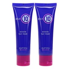 Paquete de 2 mascarillas capilares It's a 10 Miracle de 2 oz
