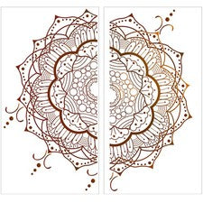 2 Piezas Calcomanías de Pared Decoración Dormitorio Pegatinas Autoadhesivas Decoración Hogar