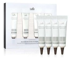 Ampolla para el cuidado del cabello Lador Sclap Scaling SPA 15 ml 4 piezas extracto de aloe de árbol de té de caracol