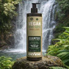 Champú vegano para el cuidado del cabello para la pérdida del hombre 500 MLSerenoa Camelia Ginko Biloba ITALIA